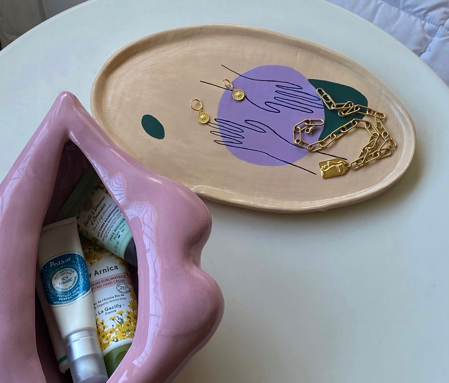 .Fingertips - Assiette décorative