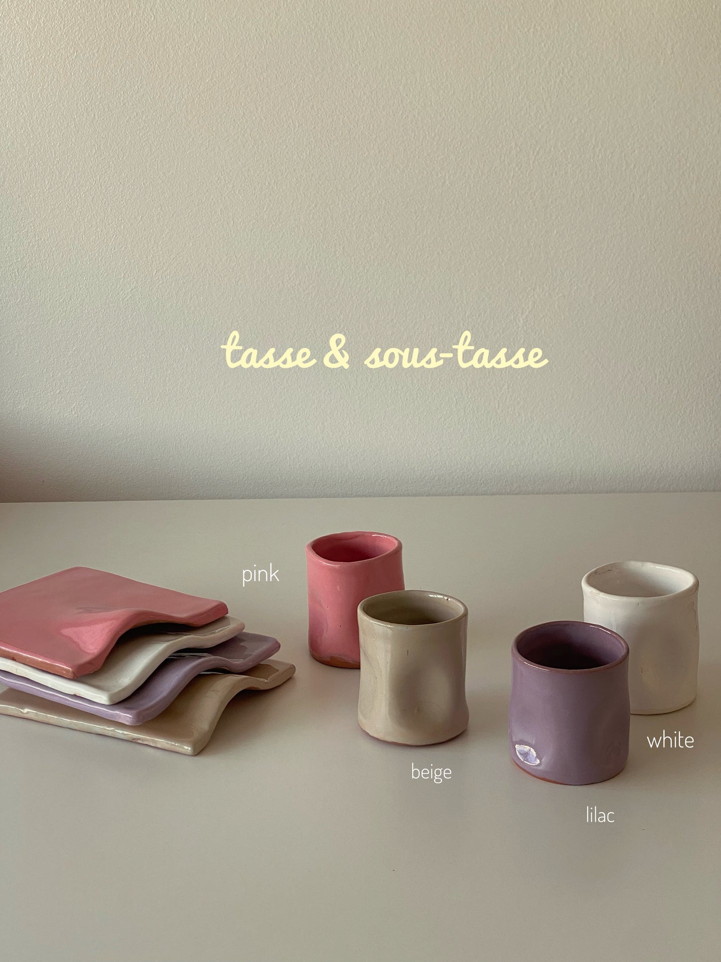 - Tasse & sous-tasse