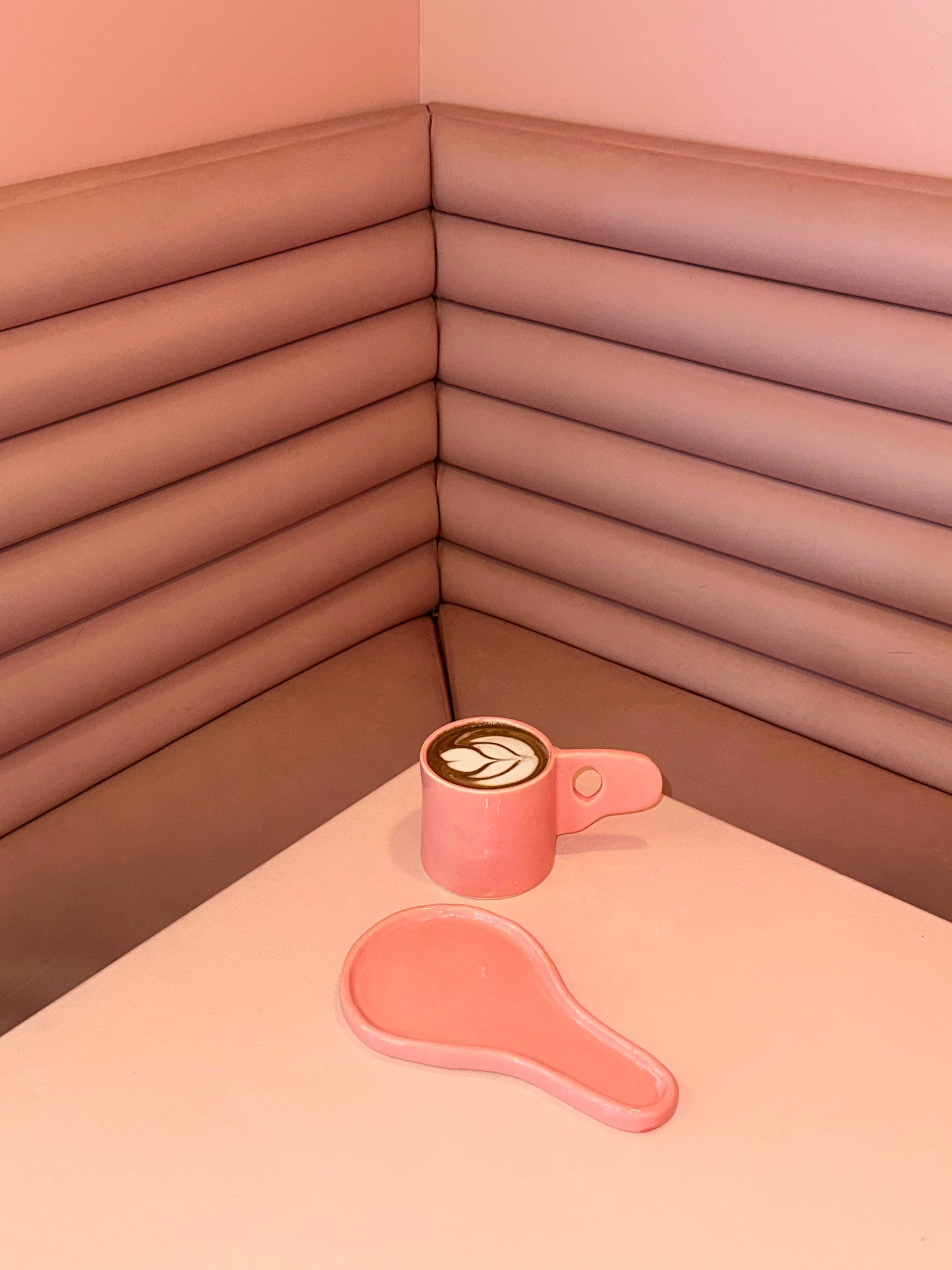 Pink Mug & Tray