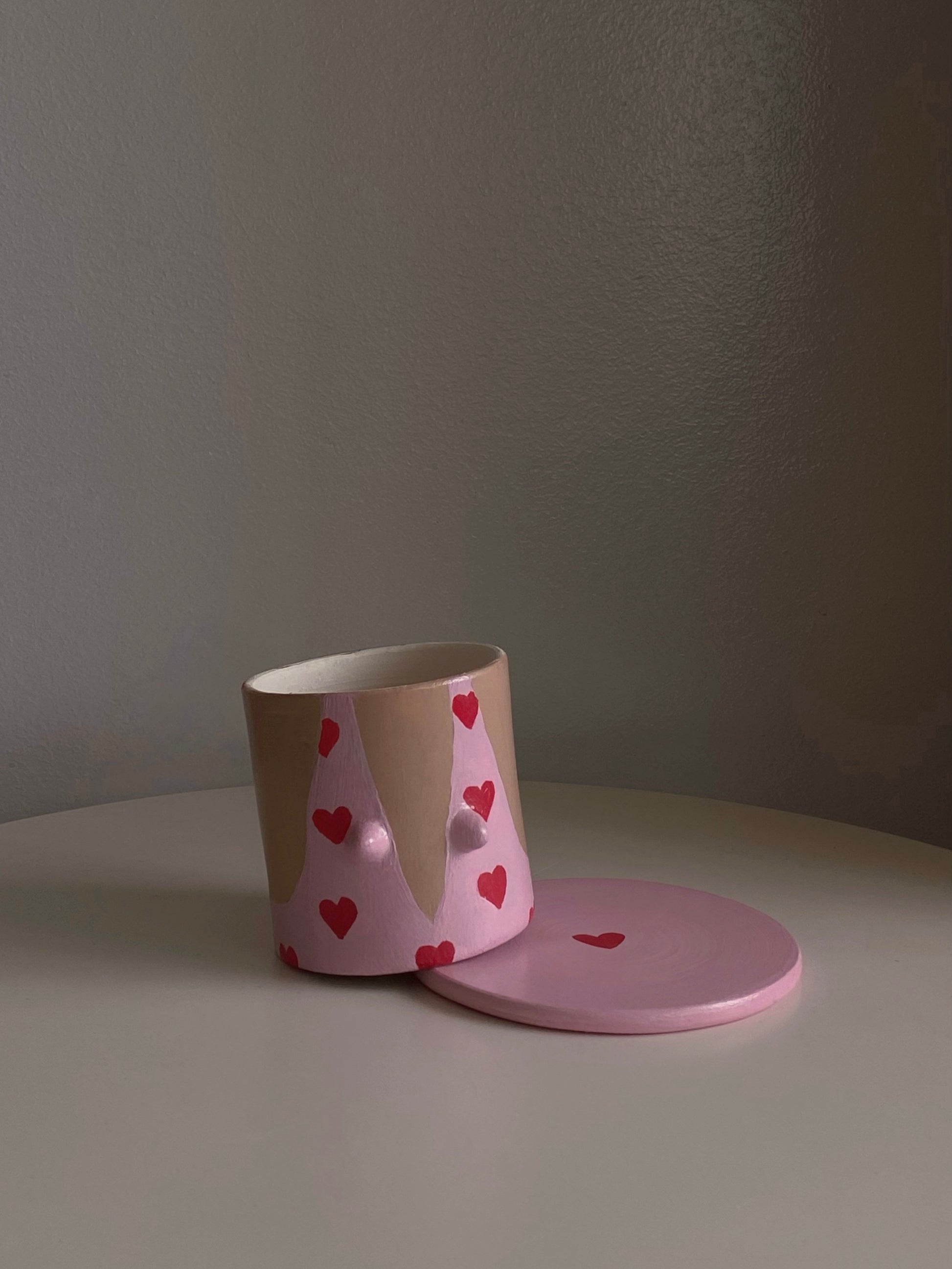 moroccan unique handmade ceramic traditional craftsmanship pottery cup & coaster morocco patterns