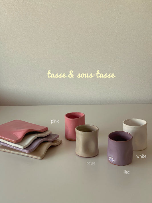 - Tasse & sous-tasse