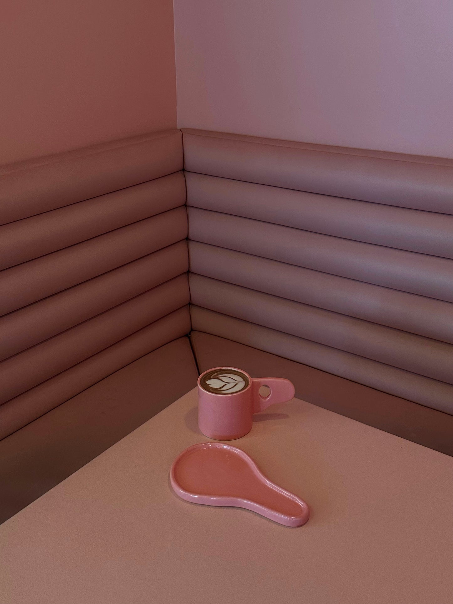 Pink Mug & Tray