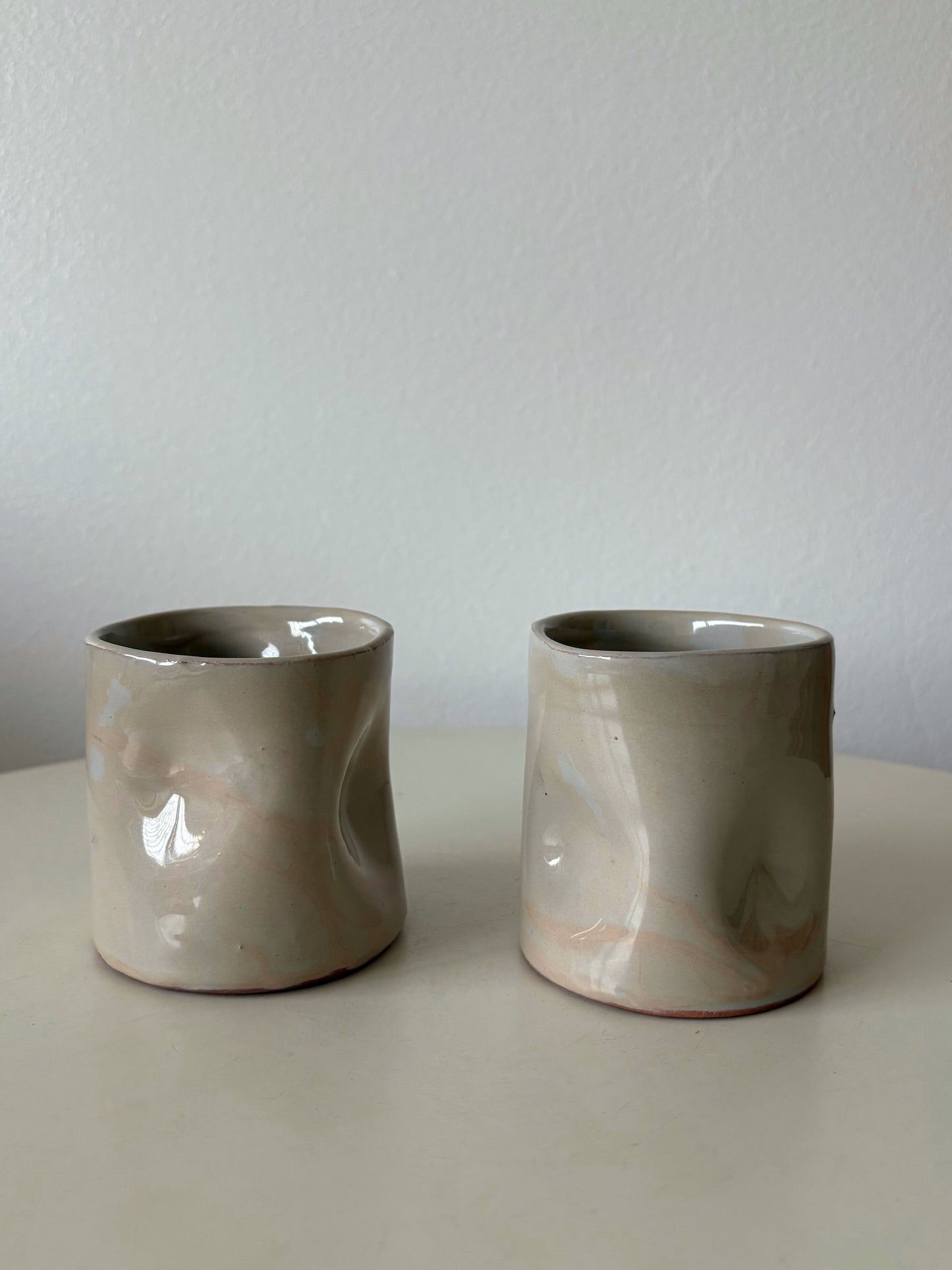 .Tasses crème - les imparfaites